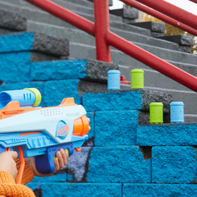 4 Nerf targets for target practice and active play.