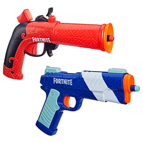 Nerf Fortnite Dual Pack blaster 1 front ready for quick battles.