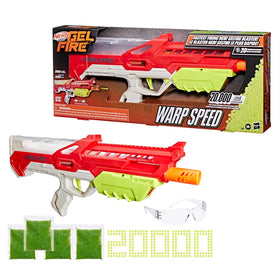 Nerf GELFIRE WARP Speed blaster setup for backyard battles