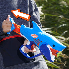 NERF Junior Wild Sharkfire compact lightweight build ideal for backyard adventures