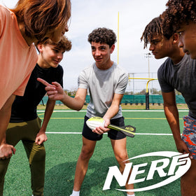 Nerf Lightstrike Vortex Football ideal for night games and training under lights.