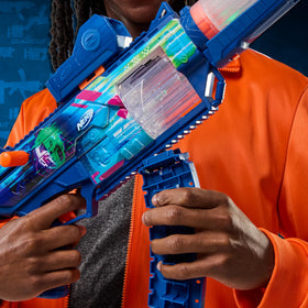 Nerf Loadout Cyberlight Ghost bundle supports endless customizable battles.