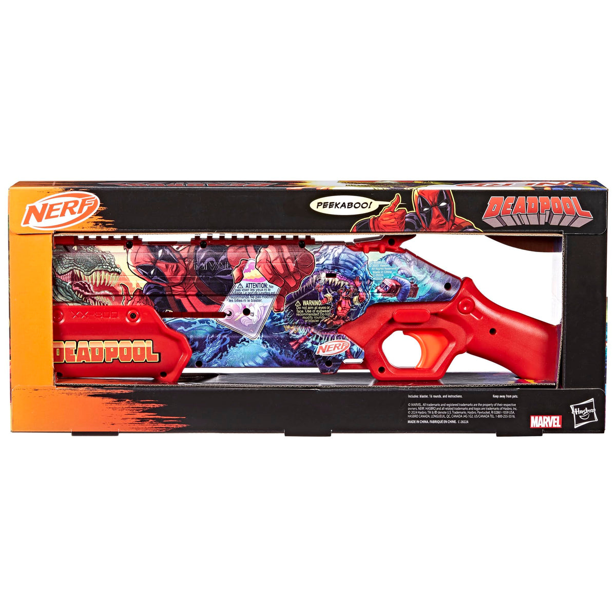 Nerf Marvel Deadpool blaster makes a great gift for teens 14+