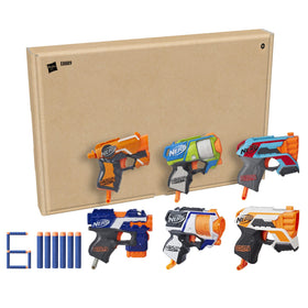 NERF MicroShots Elite darts packaging for quick practice