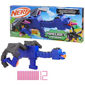 NERF Minecraft Ender Dragon Blaster ideal for indoor or outdoor play
