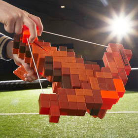 Nerf Minecraft Pillager's Crossbow packaging on display for gifting.