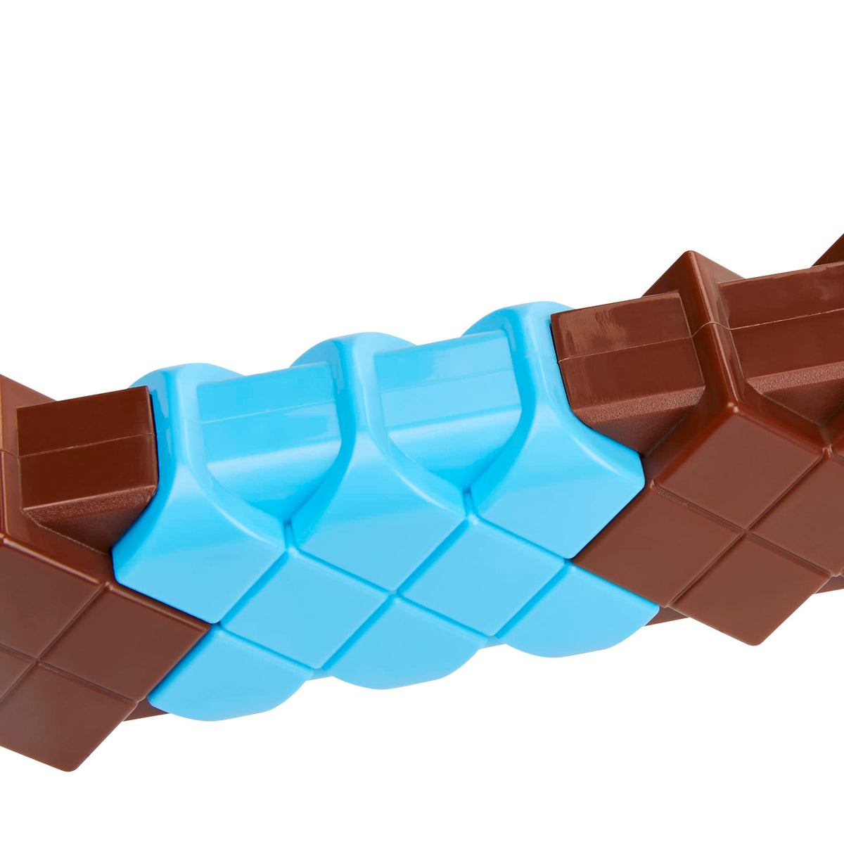 Nerf Minecraft Stormlander Hammer design details inspired by Minecraft Dungeons.