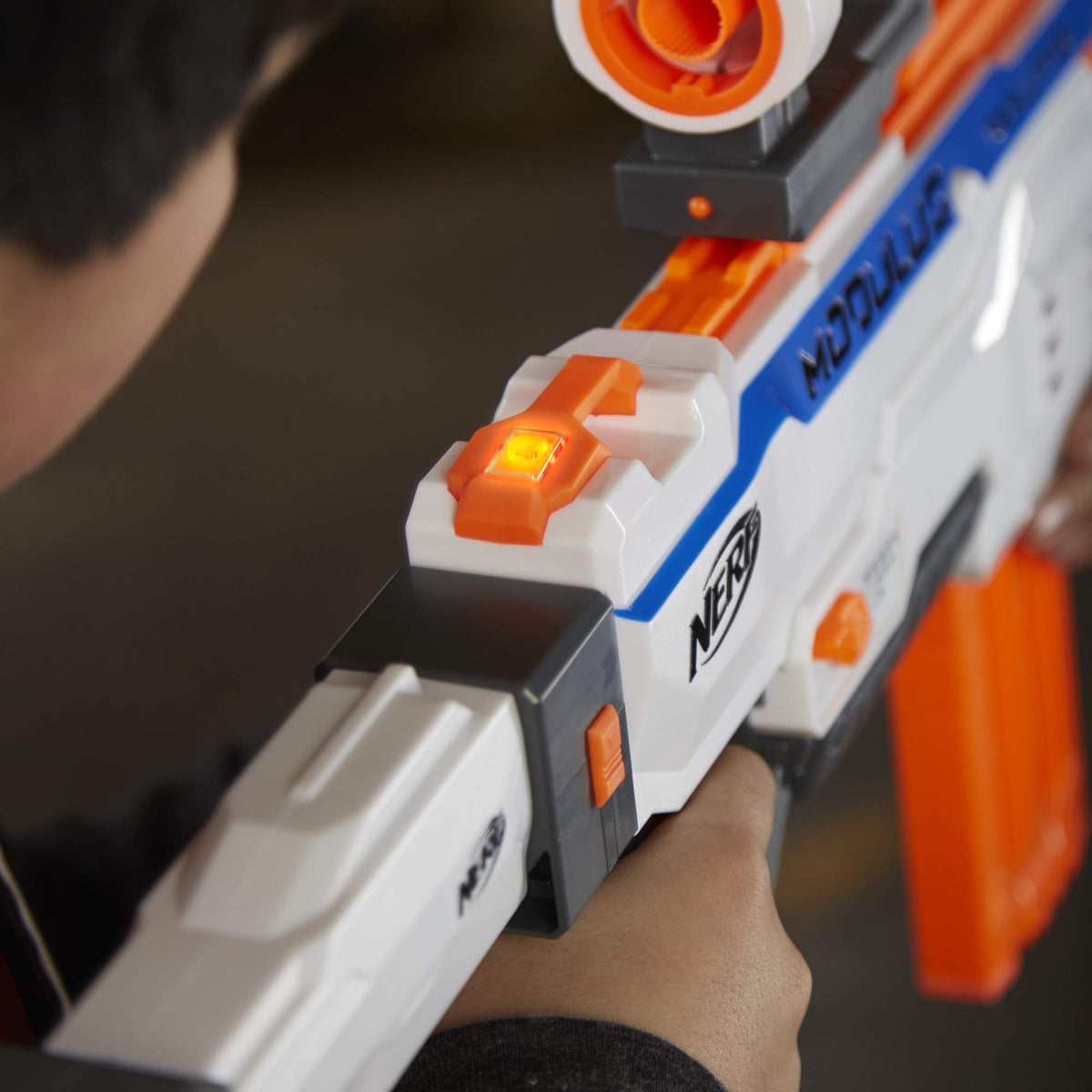 Nerf Modulus Regulator indicator-light showing ammunition status