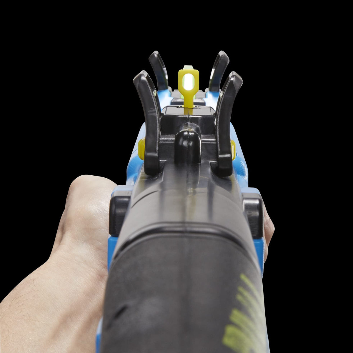 NERF Pathfinder XXII-1200 edge-glow front sight improves sighting in different settings