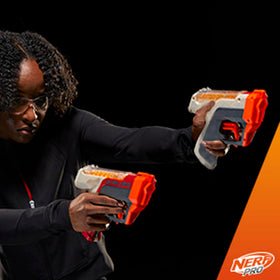 Nerf Pro Gelfire complete kit image shows included gear.