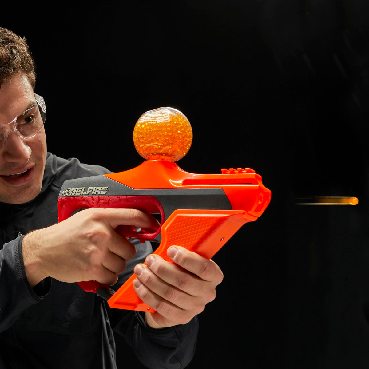 Outdoor-ready Nerf blaster designed for players aged 14 and up.