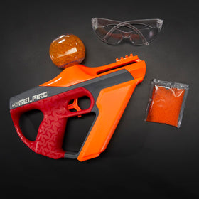 External 400-round hopper feeds rounds for continuous action.