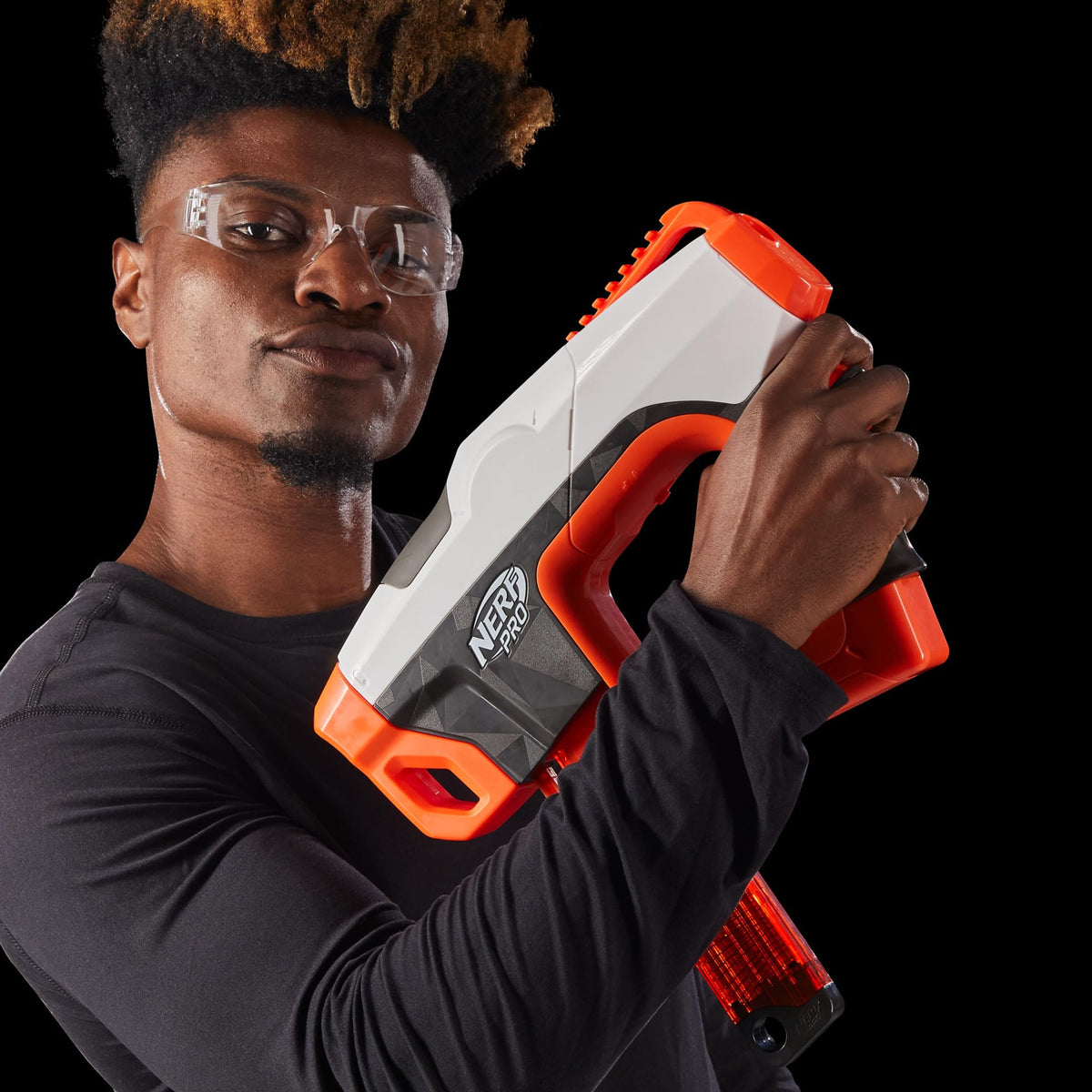 Nerf Pro Sender 15-dart magazine ready for quick reloads