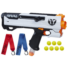 Nerf Rival Helios XVIII-700 front view showing bolt-action design for precise shots