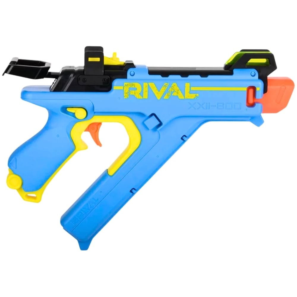 Nerf Rival Vision XXII-800 edge-glow front sight improves visibility for quick targeting