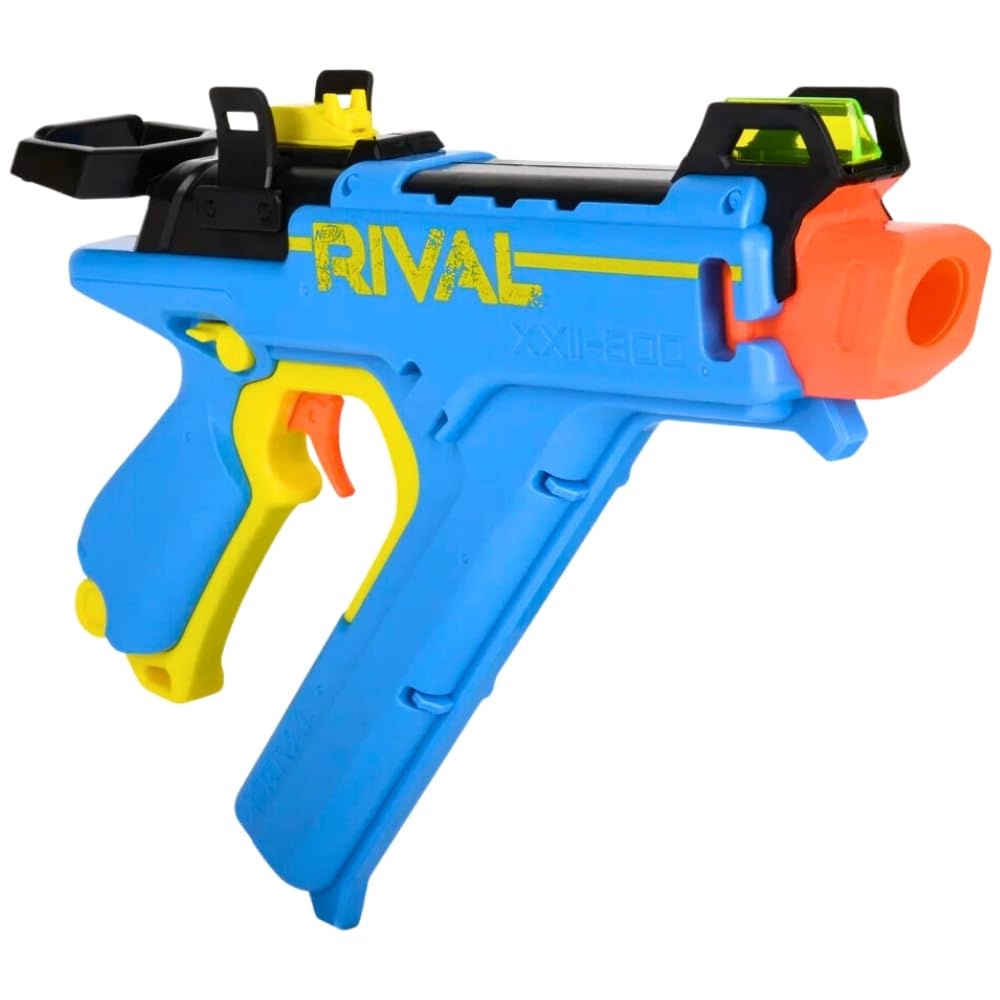 Nerf Rival Vision XXII-800 eight-round magazine enables rapid firing in matches