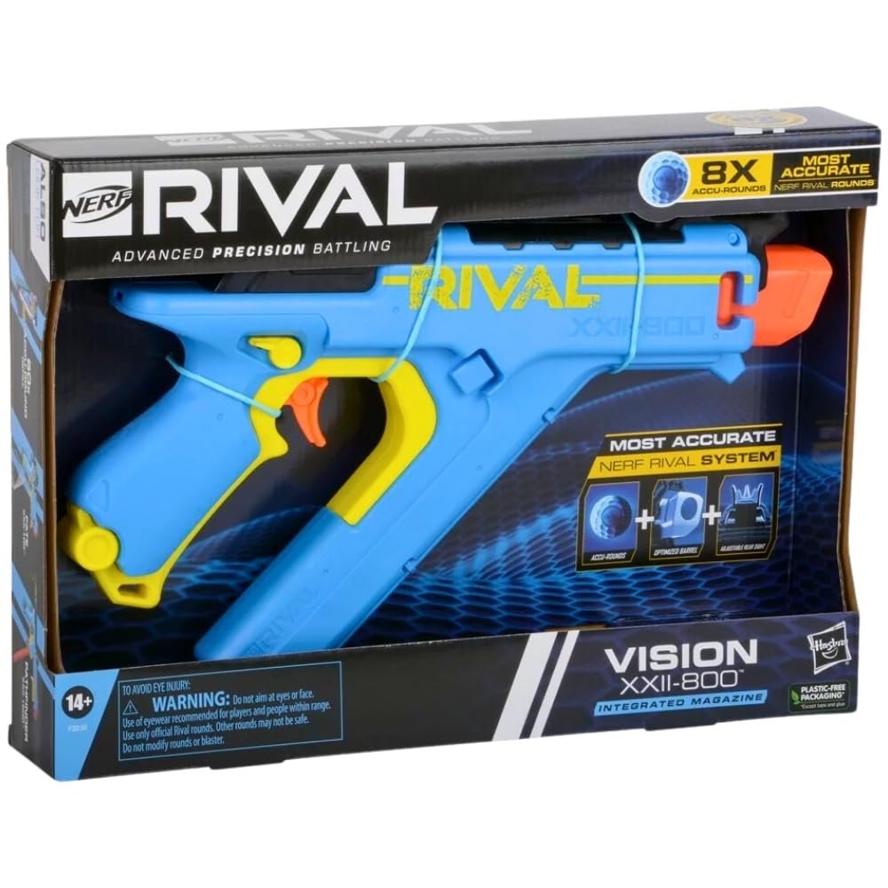 Nerf Rival Vision XXII-800 optimized barrel design boosts overall performance