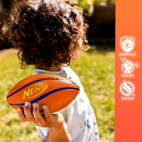NERF soft foam ball close-up showing durable, kid-friendly material