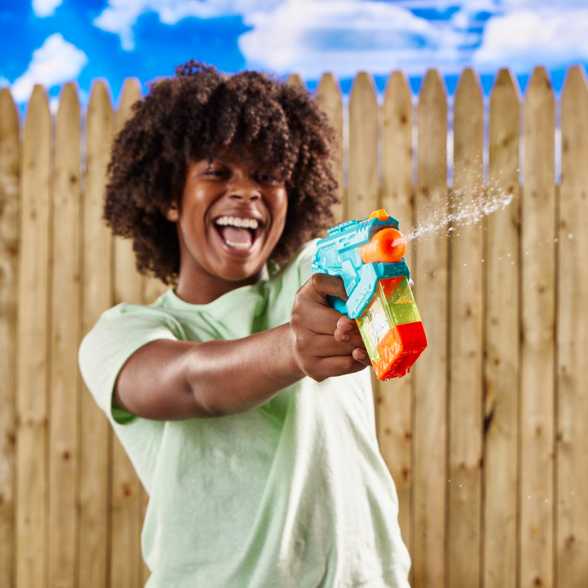 Nerf Super Soaker 3-4-ounce tanks ready for backyard splash battles.