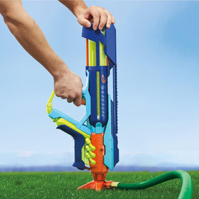 Nerf Super Soaker Power Drench XL adjustable soakage feature.