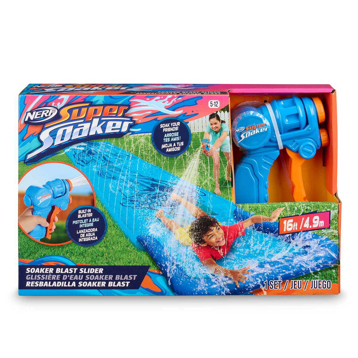 NERF Super Soaker Blast instruction manual assists setup