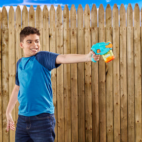 Nerf Super Soaker Mini Dunk-Fill Funpack promotes social outdoor fun.