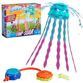 Nerf Super Soaker Stomp & Soak jellyfish creates a 360-degree spray