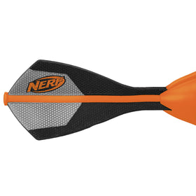 Nerf Vortex foam football at the beach or pool for water-friendly fun.