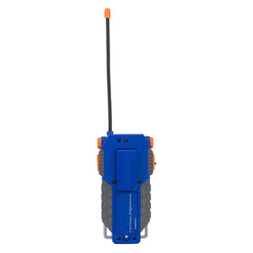 Nerf walkie talkie 1000ft range gray blue orange park communication