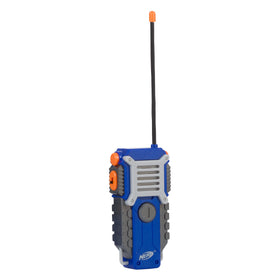 Nerf walkie talkie back belt clip gray blue orange secure carry