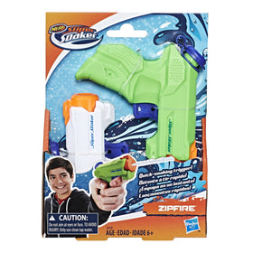 Nerf Zipfire 2 Pack with darts ready for action, ideal for outdoor play