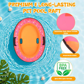 Nerien PVC and Oxford fabric dog float highlighting durability