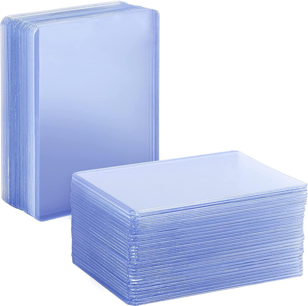 NESSDOVE toploaders front view shows secure protection for lightweight trading cards