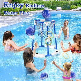 Nestalk pool rings set of 12 for varied shooting targets.
