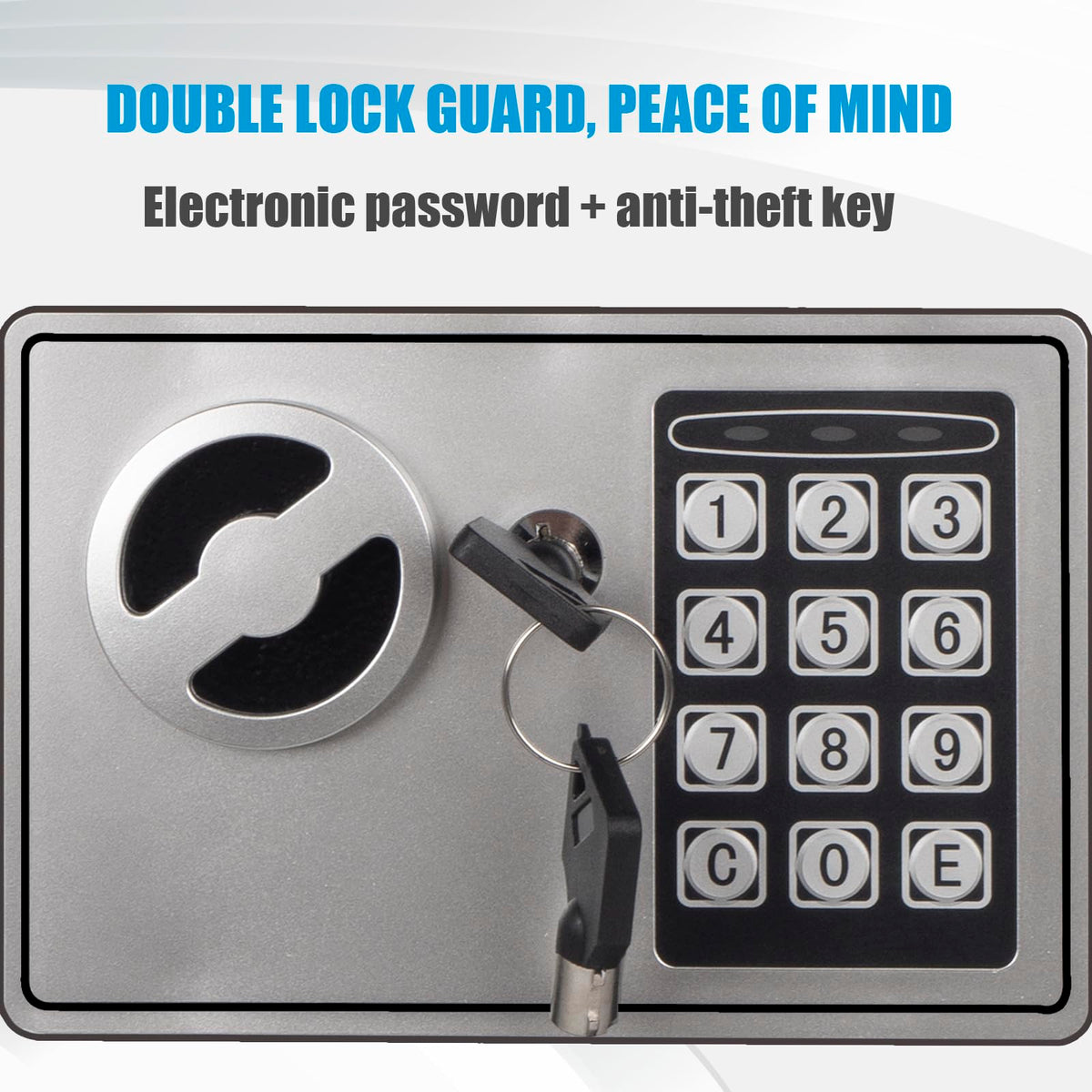 NETRCRHOM piggy bank safe keypad enables quick secure access