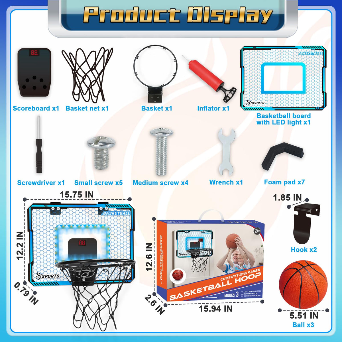NEUBSAW LED hoop in action for family-friendly fun