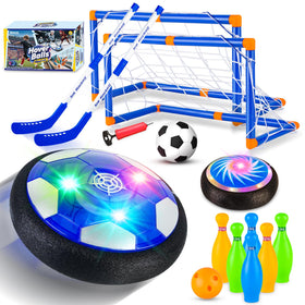 NEUBSAW 4-in-1 hover soccer set assembly for quick setup and versatile play.