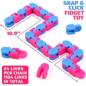 Neureyte Wacky Tracks in 23 color styles for party favors.