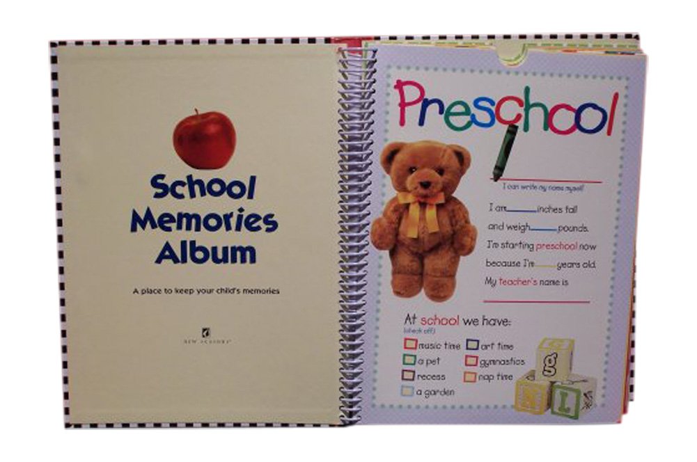 New Seasons keepsake spiral binding for easy page turning.