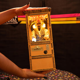 New Wave Toys Zoltar Speaks mini replica multi-color LED lighting effect