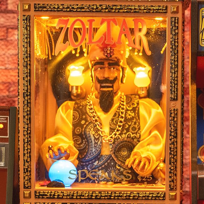 New Wave Toys Zoltar Speaks mini replica moving mouth for interactive fun
