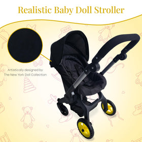 The New York Doll Collection fits most 20-inch dolls for flexible playtime with plush companions.