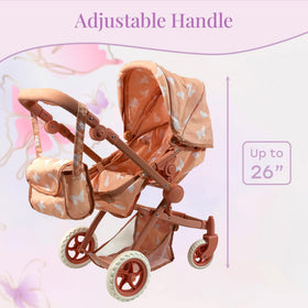 New York Doll Collection sun canopy protects dolls from sun during outdoor play