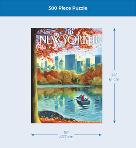 New York Puzzle Company Central Park Row made in USA, quality you can trust.