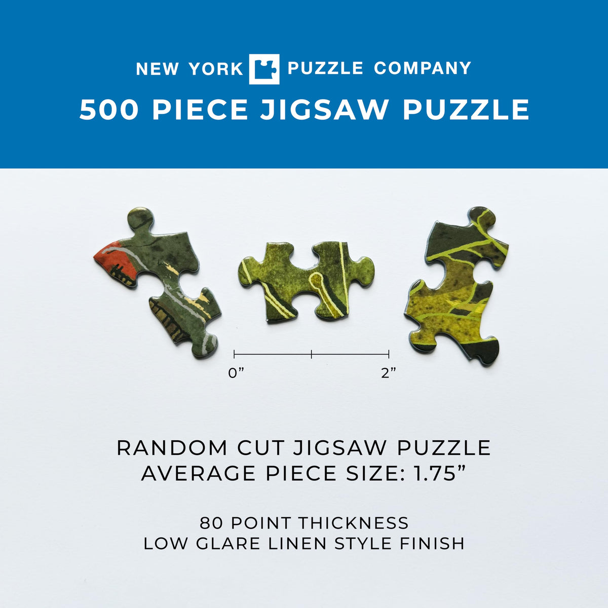 New York Puzzle Company made in USA logo on the puzzle box.
