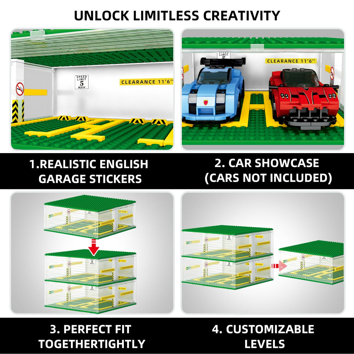 NEWABWN 130 piece set supports creative builds and customization