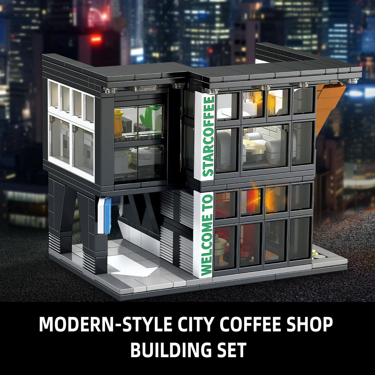 NEWABWN City Coffee House second-floor lounge area emphasizes relaxing social play space at home