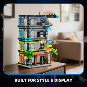 NEWABWN display for 1:64 die-cast models on multi-level shelves