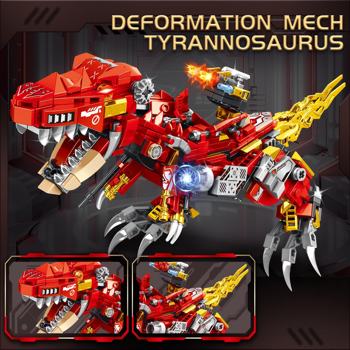 NEWABWN T-Rex 2in1 family-building time promotes collaborative creativity