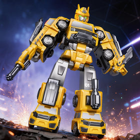 NewBandMo robot-to-road-roller transformation prompts dynamic play sessions